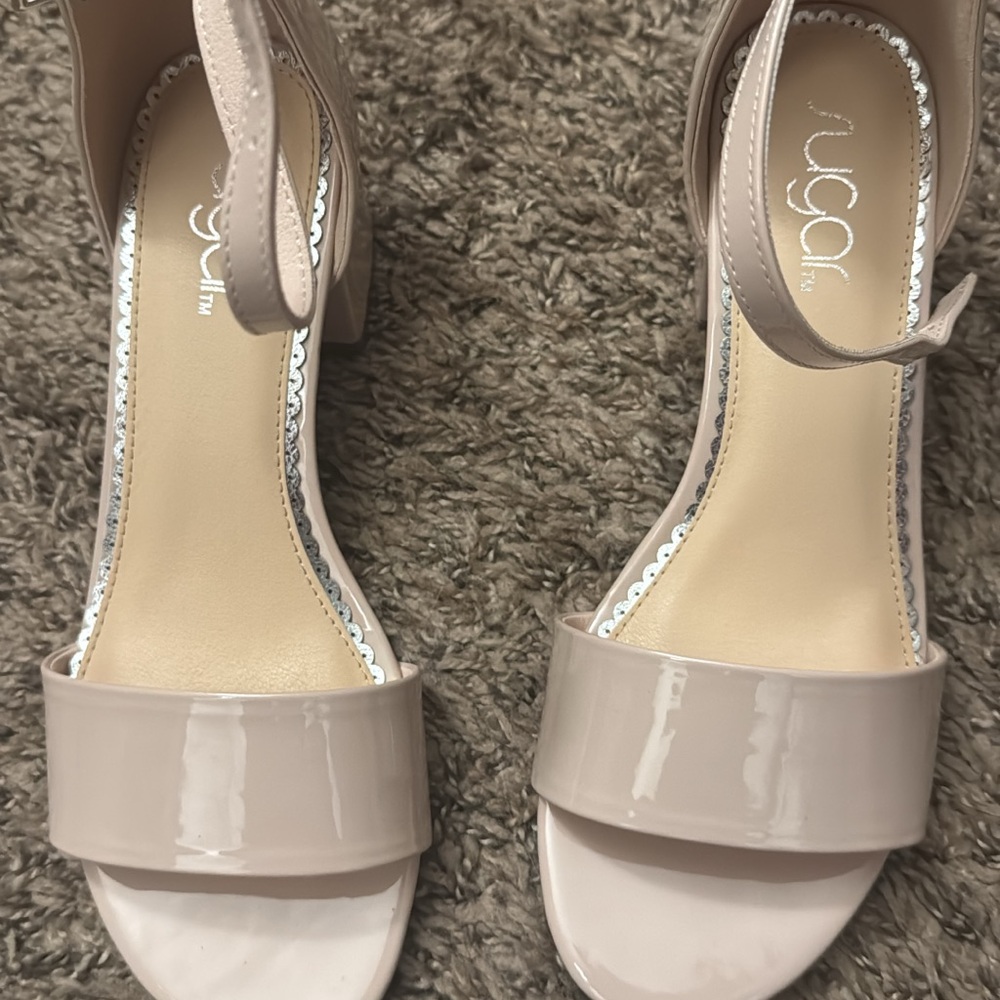 Sugar Women's Nude Heeled Sandals